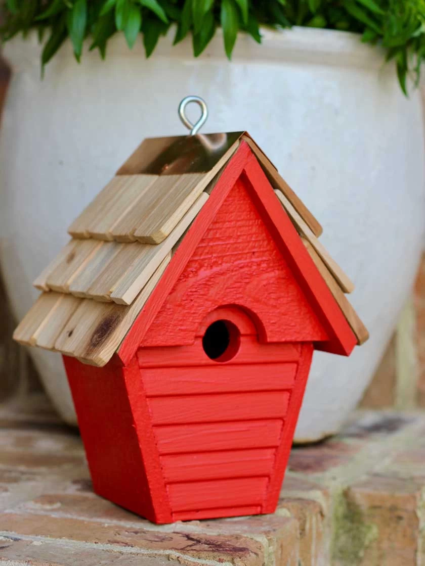 Heartwood Wren-in-the-Wind Bird House - Image 4
