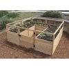 Garden In A Box Cedar Raised Bed, 8' X 8'