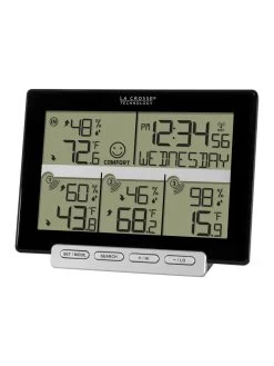 La Crosse 308-1412-3TX-INT Wireless Weather Station With 3 Sensors
