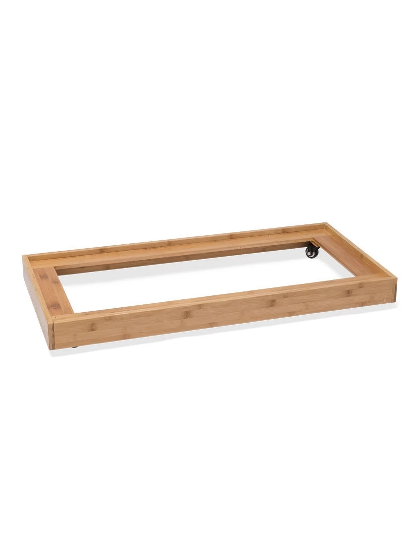 Bamboo Rolling Plant Tray - Image 3
