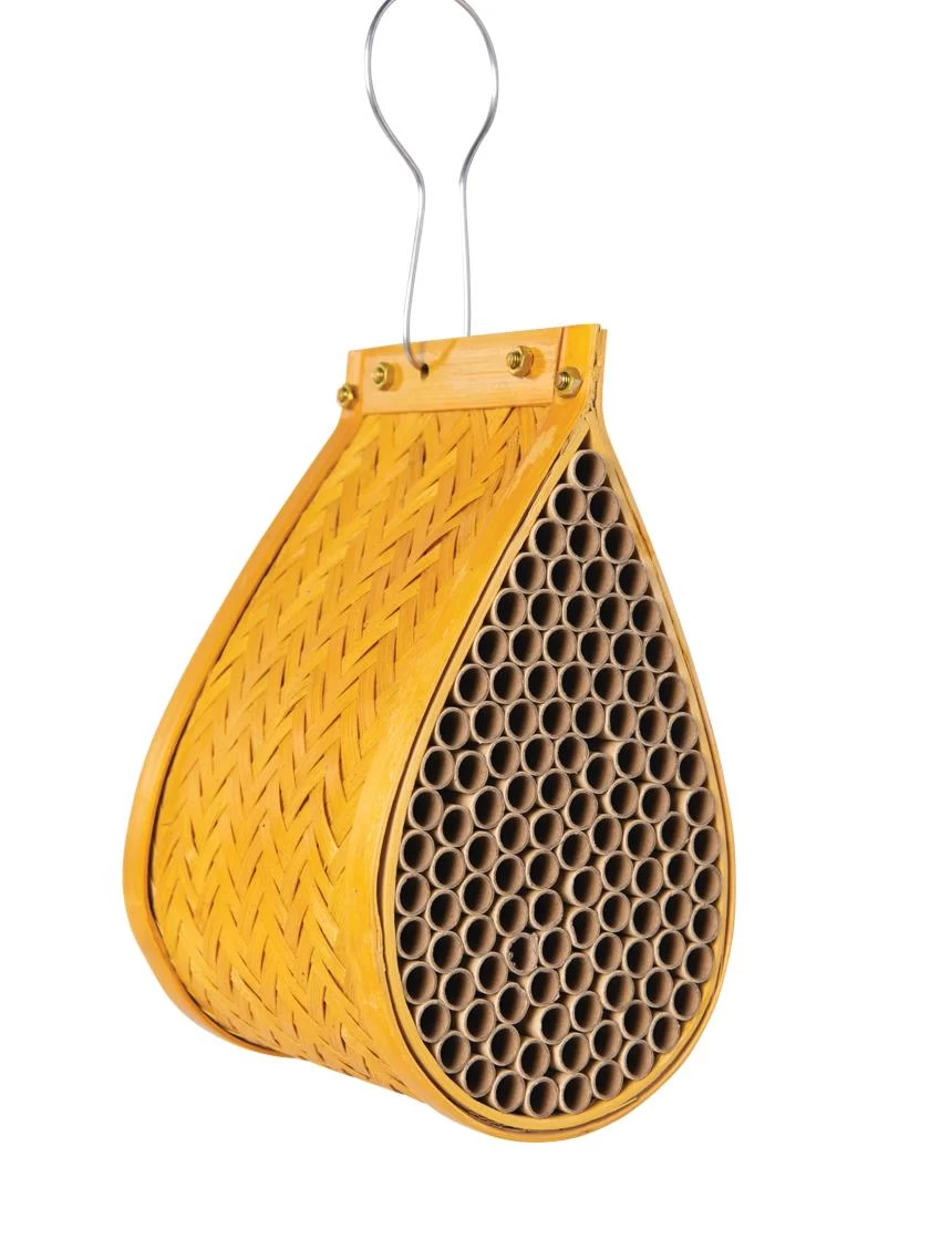 Teardrop Bamboo Mason Bee House - Image 2