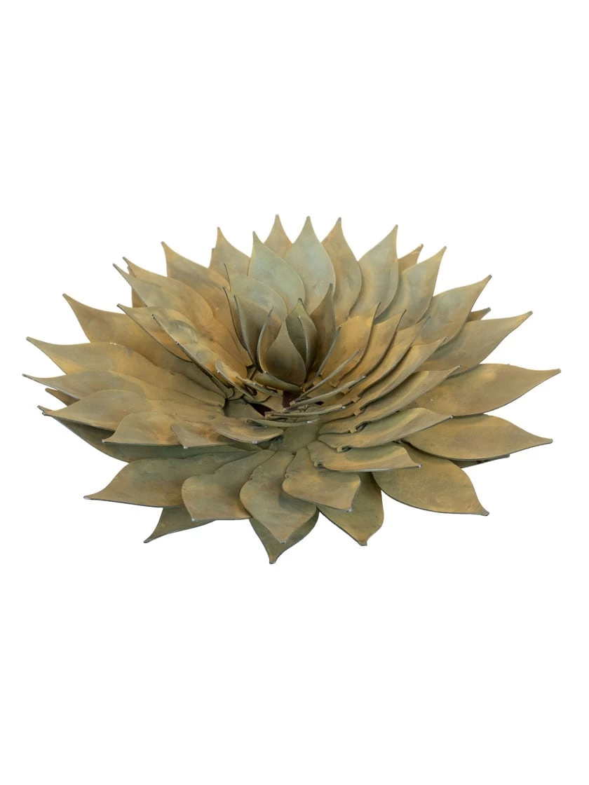 Desert Steel Spiral Aloe Sculpture - Image 7