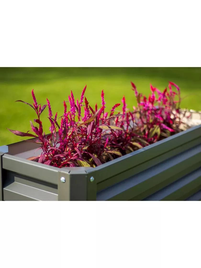 Metal Double Height Raised Garden Bed - Image 5